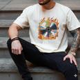Buffering Glitched CD On Fire 2000s Nostalgia Men's Comfort Colors T-Shirt Ivory