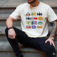 Camera Hand Drawn Old Nostalgia Retro Lens Styles Men's Comfort Colors T-Shirt Ivory