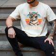 Cat Daddy Shirt Men Cat Lover Dad Fathers Day Men's Comfort Colors T-Shirt Ivory