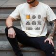 Cat Geometry Math Cat For Cat Dad Cat Mom Kids Men's Comfort Colors T-Shirt Ivory