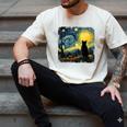 Cat Starry Night Van Gogh Cat For Cat Lover Cat Mom Cat Dad Men's Comfort Colors T-Shirt Ivory Cat Starry Night Van Gogh Cat For Cat Lover Cat Mom Cat Dad Men's Comfort Colors T-Shirt Ivory