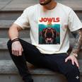 Chocolate Lab Jowls Labrador Retriever Dog Mom Dad Men's Comfort Colors T-Shirt Ivory