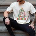 Christmas Audiology Tree Audiology Student Graduation Men's Comfort Colors T-Shirt Ivory