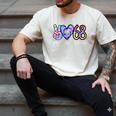 Class Of 1968 Shirt Tie Dye Senior Graduation Class Reunion Men's Comfort Colors T-Shirt Ivory