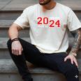 Class Of 2024 Senior Year Boys Girls School Graduation Men's Comfort Colors T-Shirt Ivory