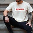 Class Of 2025 Senior Graduation 2025 And Red Men's Comfort Colors T-Shirt Ivory