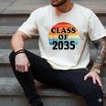 Class Of 2035 Senior Graduate Retro Graduation Men's Comfort Colors T-Shirt Ivory