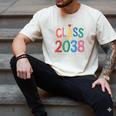 Class Of 2038 Pre K Graduate Preschool Graduation Men's Comfort Colors T-Shirt Ivory