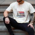 I Closed My Book To Be Here Books Lover Bookworm Men's Comfort Colors T-Shirt Ivory