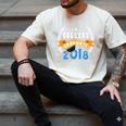 College Graduation Shirts Graduate Grad 2018 Men's Comfort Colors T-Shirt Ivory