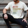 In My College Mom Era College Graduation For Mom Men's Comfort Colors T-Shirt Ivory
