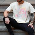 Colorful Proud Grandma 2024 NICU Graduate Baby Graduation Men's Comfort Colors T-Shirt Ivory