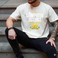 Computer Science Degree Graduation Senior Celebration Grad Men's Comfort Colors T-Shirt Ivory