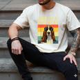Cool Basset Hound For Men Dad Dog Basset Hound Lovers Men's Comfort Colors T-Shirt Ivory