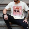 Cool Cat Meme Ew People Anti Social Introvert Cute Cat Men's Comfort Colors T-Shirt Ivory
