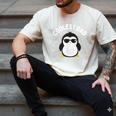 The Coolest Dad Cool Penguin By Dangerous Dad Men's Comfort Colors T-Shirt Ivory The Coolest Dad Cool Penguin By Dangerous Dad Men's Comfort Colors T-Shirt Ivory