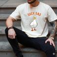 Cute Duck Dad Lover Illustration Duck Owner Men's Comfort Colors T-Shirt Ivory