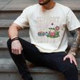Cute Frog Support Your Local Library Librarian Book Lover Men's Comfort Colors T-Shirt Ivory