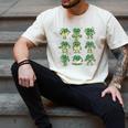Cute Shamrock Reading Books St Patrick's Day Teacher Reading Men's Comfort Colors T-Shirt Ivory
