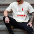 Dad Of 2 Girls Low Battery Daddy Of Two Girls Father Men's Comfort Colors T-Shirt Ivory Dad Of 2 Girls Low Battery Daddy Of Two Girls Father Men's Comfort Colors T-Shirt Ivory