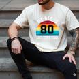 My Dad Is 80 And Still Cool 80th Retro Birthday Dad Daddy Men's Comfort Colors T-Shirt Ivory