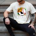 Dad Of Ballers Baseball Soccer Basketball Dad Men's Comfort Colors T-Shirt Ivory