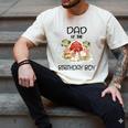 Dad Of The Birthday For Boy Barnyard Farm Animals Party Men's Comfort Colors T-Shirt Ivory