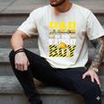 Dad Of The Birthday Boy Construction Truck Men's Comfort Colors T-Shirt Ivory