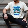 Dad Of The Birthday Boy Cool Gamer Video Game Birthday Men's Comfort Colors T-Shirt Ivory