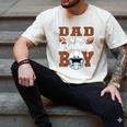 Dad Of The Birthday Boy Football Party Family Matching Men's Comfort Colors T-Shirt Ivory