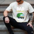 Dad Of The Birthday Boy Garbage Truck Birthday Party Men's Comfort Colors T-Shirt Ivory