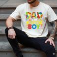 Dad Of The Birthday Boy Master Builder Kids Building Blocks Men's Comfort Colors T-Shirt Ivory Dad Of The Birthday Boy Master Builder Kids Building Blocks Men's Comfort Colors T-Shirt Ivory
