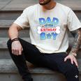 Dad Of The Birthday Boy Matching Dog Family Birthday Party Men's Comfort Colors T-Shirt Ivory