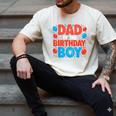 Dad Of The Birthday Boy Spider Web Party Men's Comfort Colors T-Shirt Ivory