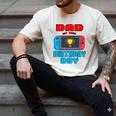 Dad Of The Birthday Boy Video Games Theme Bday Matching Men's Comfort Colors T-Shirt Ivory