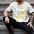 Dad Of The Birthday Duck Boy Rubber Duck Birthday Girl Men's Comfort Colors T-Shirt Ivory