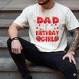 Dad Of The Birthday Girl Strawberry Family Matching Men's Comfort Colors T-Shirt Ivory