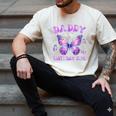 Dad Of The Birthday Girl Tie Dye Butterfly Birthday Family Men's Comfort Colors T-Shirt Ivory