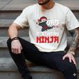Dad Of The Birthday Ninja Daddy Party Best Father Boy Pop Men's Comfort Colors T-Shirt Ivory Dad Of The Birthday Ninja Daddy Party Best Father Boy Pop Men's Comfort Colors T-Shirt Ivory