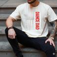 Dad Dance She Get It From Me Proud Dancer Dad USA Flag Men Men's Comfort Colors T-Shirt Ivory