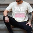 Dad For Father Daddy Papa Men From Daughter Dad Men's Comfort Colors T-Shirt Ivory