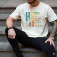 Dad Fathers Day Christian Jesus He Is Smart Brave Men's Comfort Colors T-Shirt Ivory