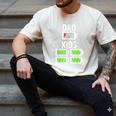Dad Of Four Low Battery Father Of 4 Kids Dad Men's Comfort Colors T-Shirt Ivory