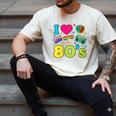 Dad I Love The 80's Retro 80s Nostalgia For Dad Men's Comfort Colors T-Shirt Ivory