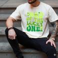 Dad Of The Lucky One Saint Patrick's Day Children Birthday Men's Comfort Colors T-Shirt Ivory Dad Of The Lucky One Saint Patrick's Day Children Birthday Men's Comfort Colors T-Shirt Ivory