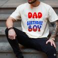 Dad And Mom Birthday Boy Spider Family Matching Men's Comfort Colors T-Shirt Ivory