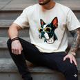Dad Mom Cool Dog Sunglasses Boston Terrier Men's Comfort Colors T-Shirt Ivory