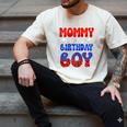 Dad And Mom Mommy Birthday Boy Spider Family Matching Men's Comfort Colors T-Shirt Ivory