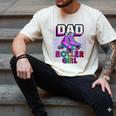 Dad Of Roller Girl Roller Skating Birthday Matching Family Men's Comfort Colors T-Shirt Ivory Dad Of Roller Girl Roller Skating Birthday Matching Family Men's Comfort Colors T-Shirt Ivory