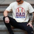 Dad Of Rookie 1st Birthday Baseball Theme Matching Party Men's Comfort Colors T-Shirt Ivory